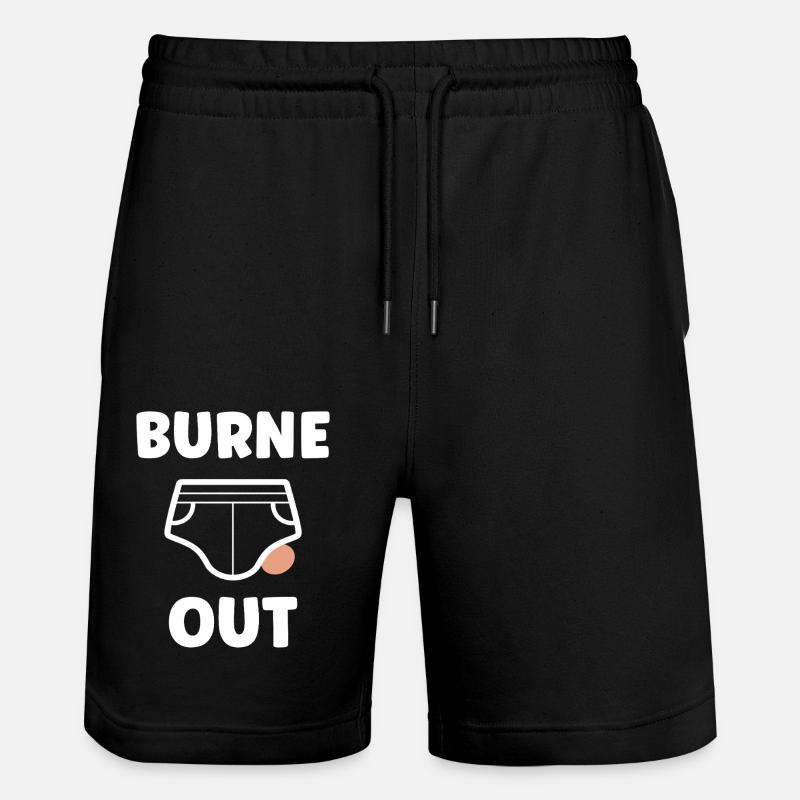Slip - Short de jogging bio TRAINER Stanley/Stella unisexe - noir