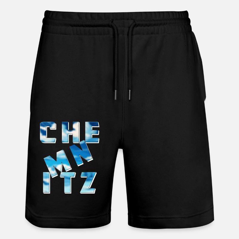 CHEMNITZ - Stanley/Stella Unisex Bio Joggingshorts Trainer  - Schwarz