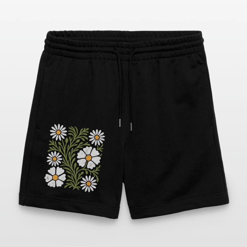 Boho Gänseblümchen Stanley/Stella Unisex Bio Joggingshorts Trainer 