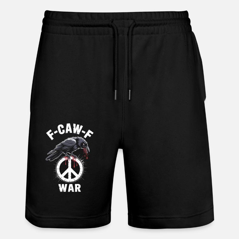 FCAWF War - Stanley/Stella Unisex Bio Joggingshorts Trainer  - Schwarz