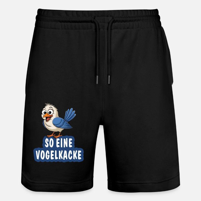 UN TEL CACA D’OISEAU - Short de jogging bio TRAINER Stanley/Stella unisexe - noir