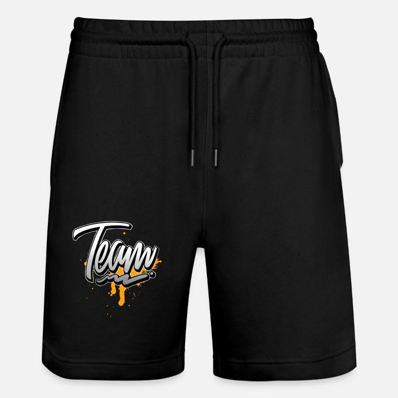 Équipe - Short de jogging bio TRAINER Stanley/Stella unisexe - noir