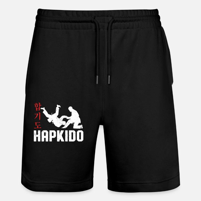 Hapkido - Short de jogging bio TRAINER Stanley/Stella unisexe - noir