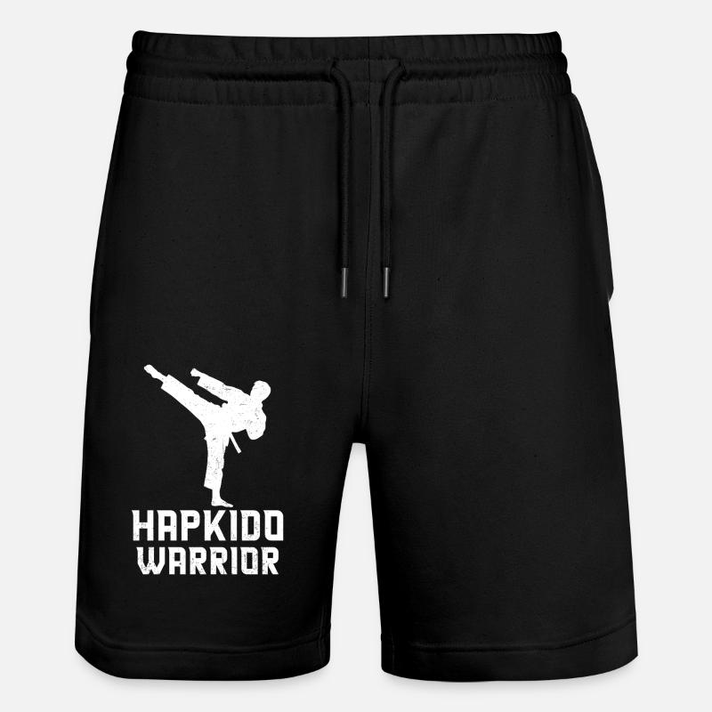 Hapkido Warrior - Stanley/Stella Unisex Bio Joggingshorts Trainer - Schwarz