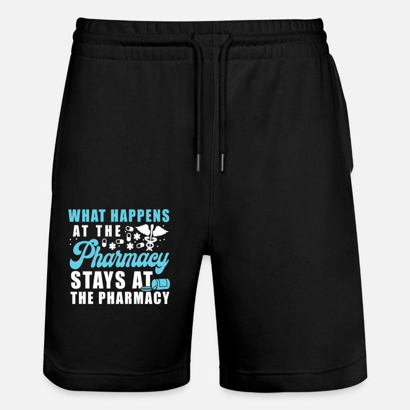 Pharmacy Tech Technician - Stanley/Stella Unisex Bio Joggingshorts Trainer  - Schwarz