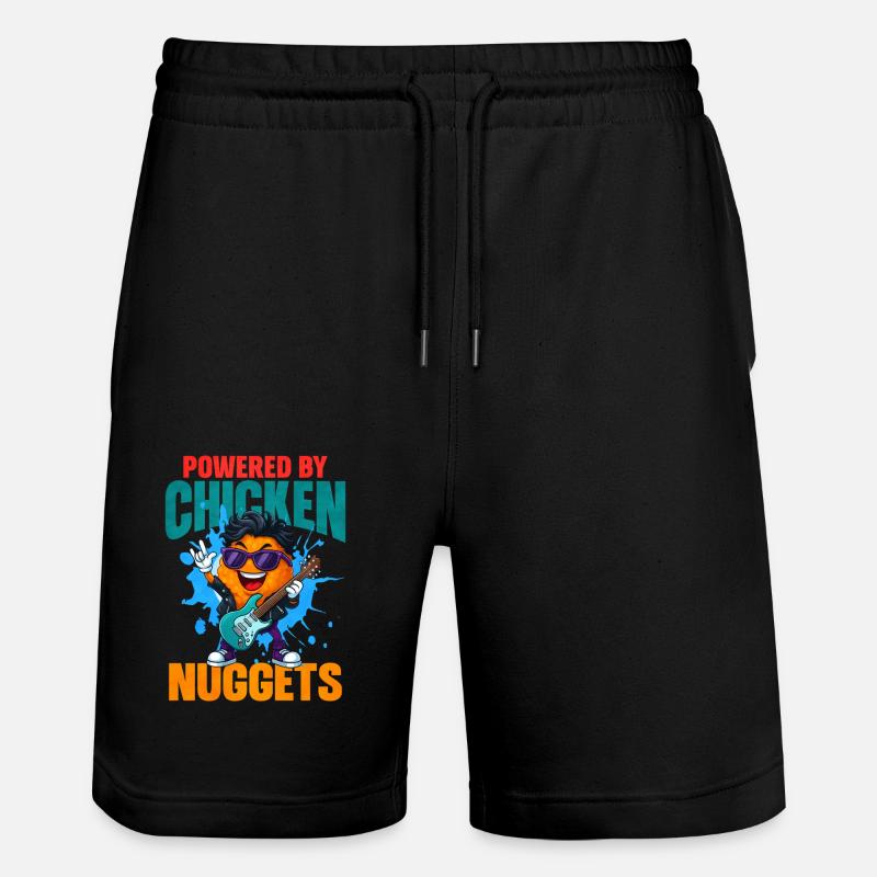 Nugget de poulet - Short de jogging bio TRAINER Stanley/Stella unisexe - noir
