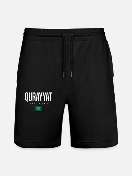 Qurayyat, Saudi Arabia - Stanley/Stella Trainer Unisex Organic Jogging Shorts - black