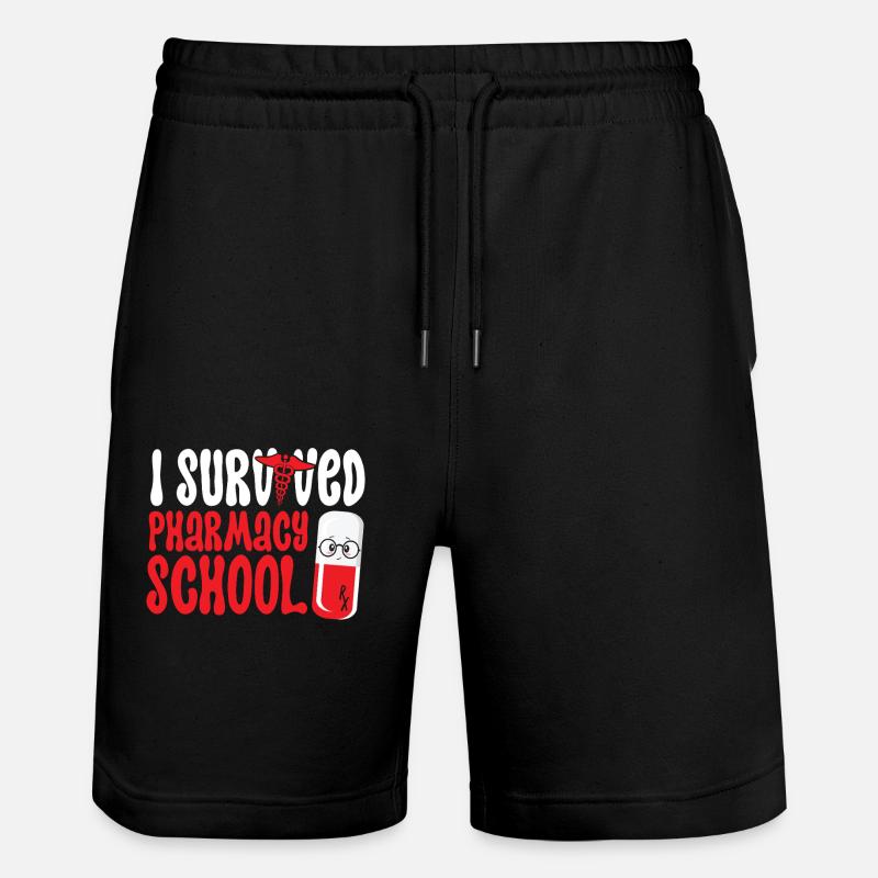 Pharmacy Tech Technician - Stanley/Stella Unisex Bio Joggingshorts Trainer  - Schwarz