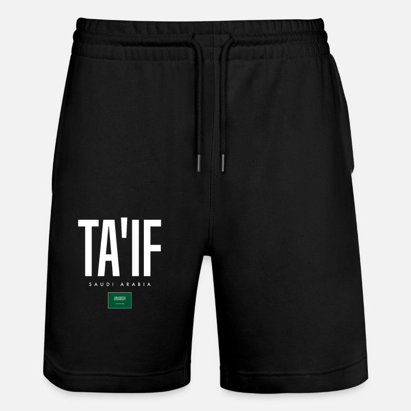 Ta’if, Arabie saoudite - Short de jogging bio TRAINER Stanley/Stella unisexe - noir