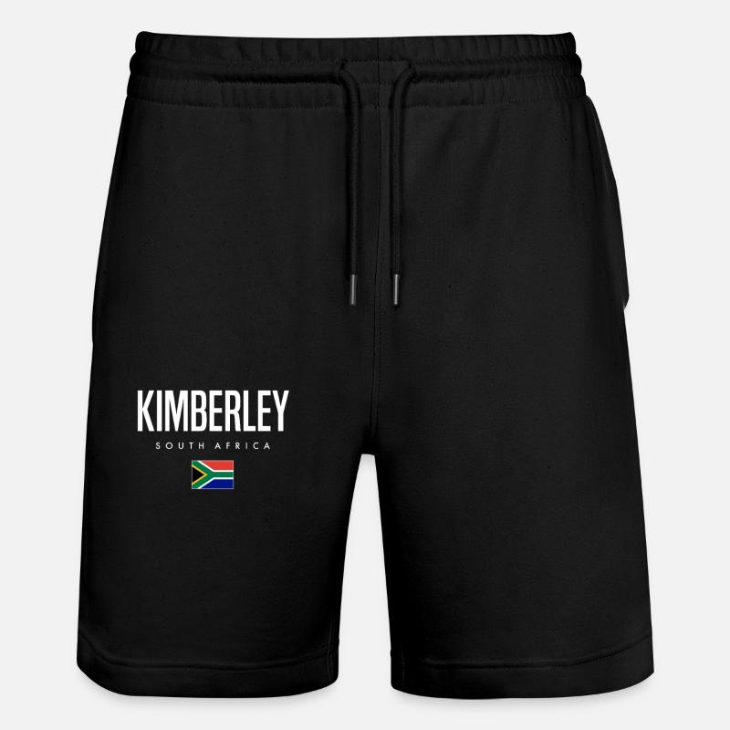 Kimberley, Afrique du Sud - Short de jogging bio TRAINER Stanley/Stella unisexe - noir