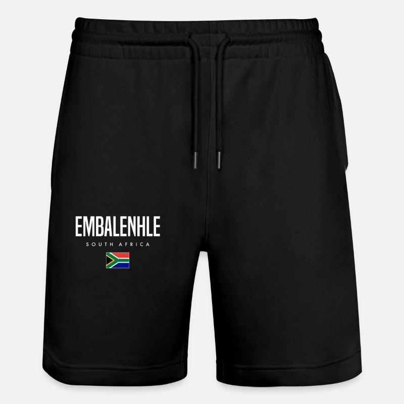 Embalenhle, Afrique du Sud - Short de jogging bio TRAINER Stanley/Stella unisexe - noir