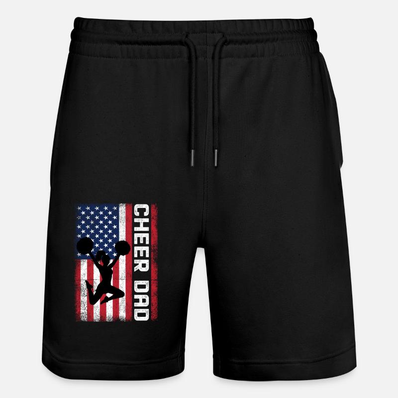 Cheer Dad - Short de jogging bio TRAINER Stanley/Stella unisexe - noir