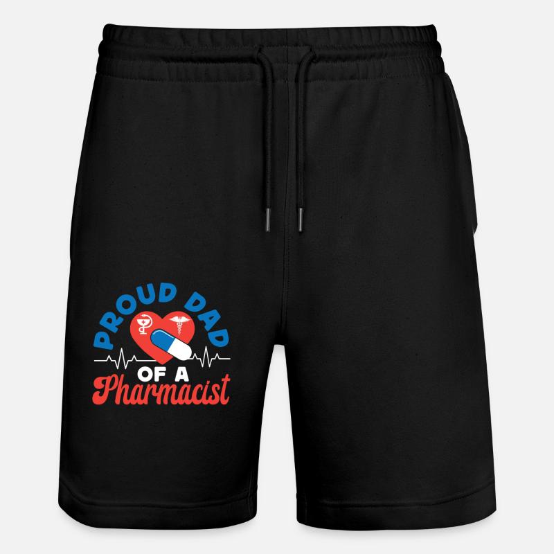 Technicien en pharmacie - Short de jogging bio TRAINER Stanley/Stella unisexe - noir