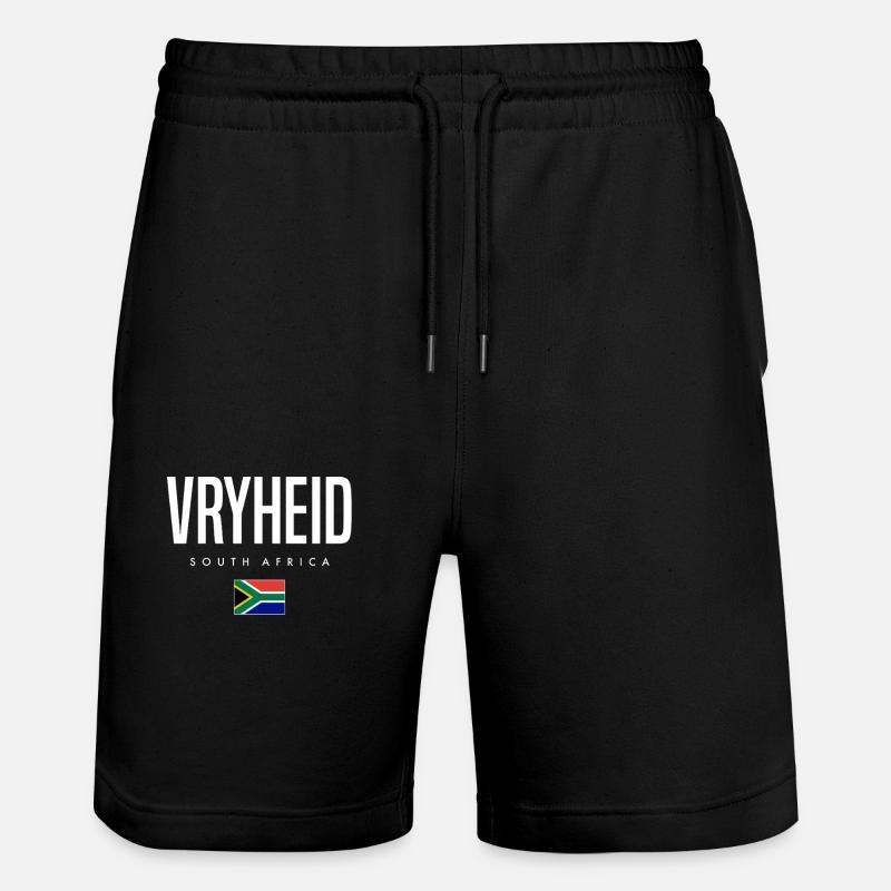 Vryheid, Afrique du Sud - Short de jogging bio TRAINER Stanley/Stella unisexe - noir