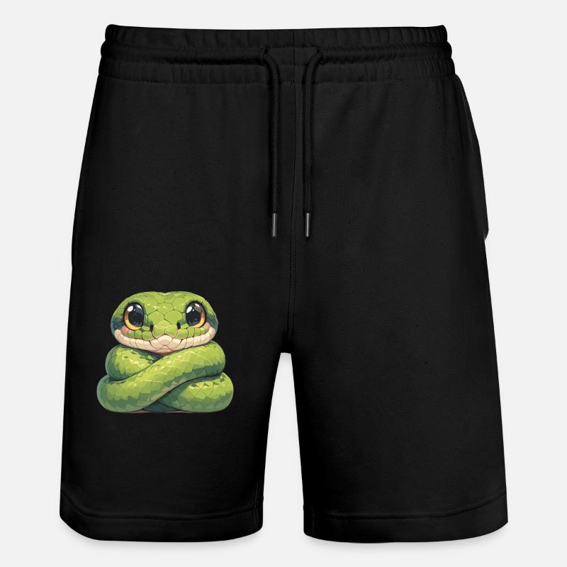 Serpents Serpent - Short de jogging bio TRAINER Stanley/Stella unisexe - noir