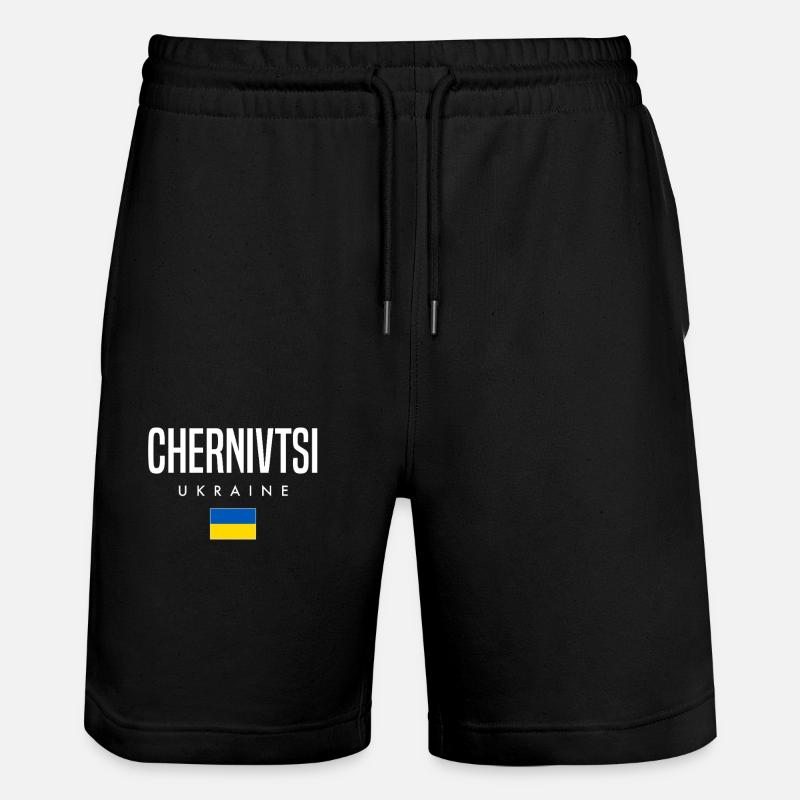 Tchernivtsi, Ukraine - Short de jogging bio TRAINER Stanley/Stella unisexe - noir