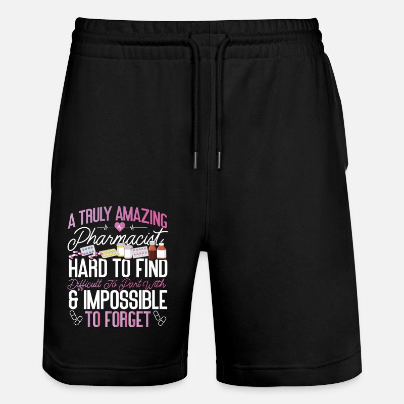 Pharmacy Tech Technician - Stanley/Stella Unisex Bio Joggingshorts Trainer  - Schwarz