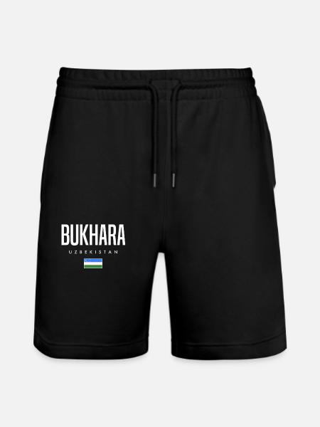 Boukhara, Ouzbékistan - Short de jogging bio TRAINER Stanley/Stella unisexe - noir