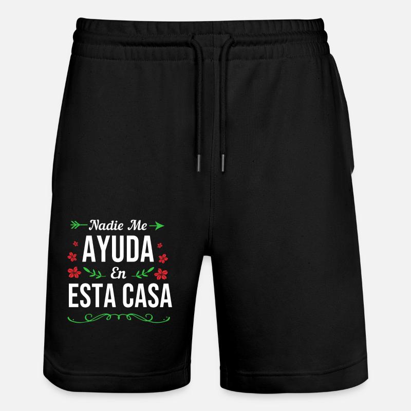 Latina Maman Latino - Short de jogging bio TRAINER Stanley/Stella unisexe - noir