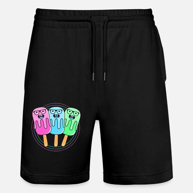 Pool Party - Stanley/Stella Unisex Bio Joggingshorts Trainer  - Schwarz