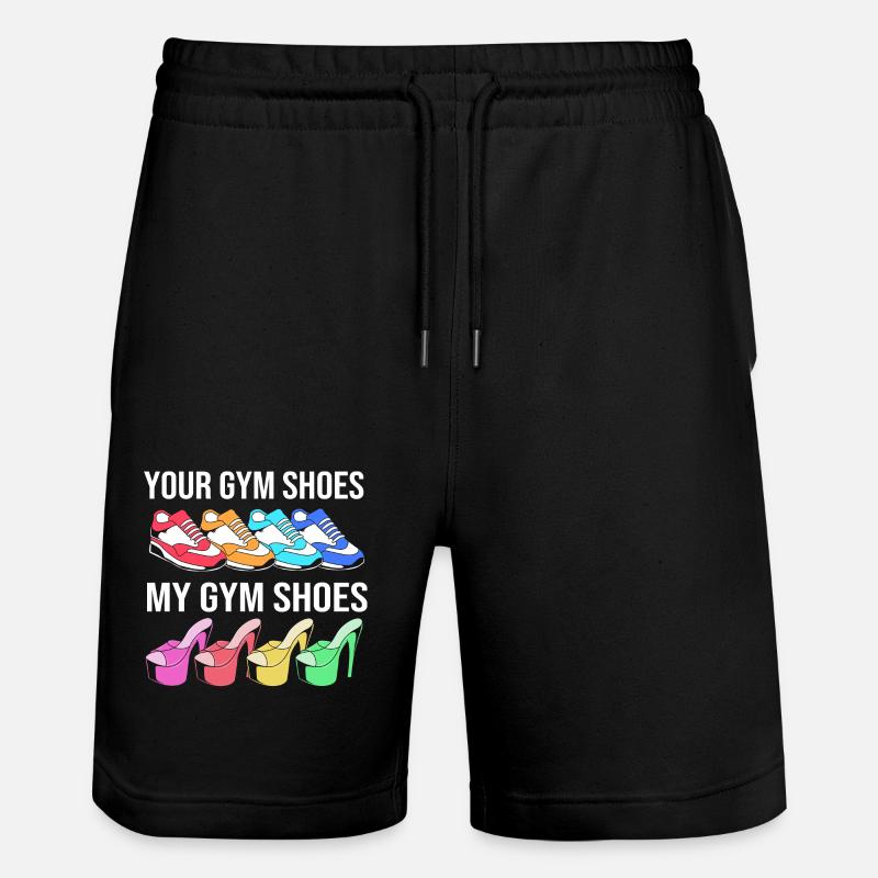 Pole Dance - Stanley/Stella Unisex Bio Joggingshorts Trainer  - Schwarz