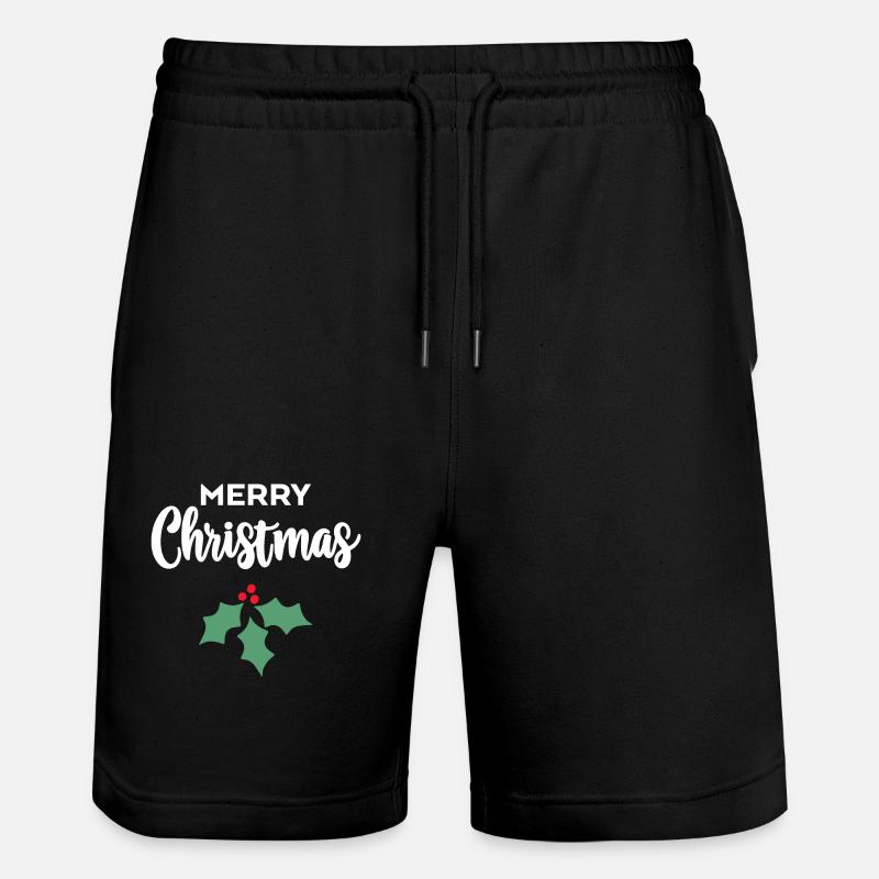 Joyeux Noël Houx - Short de jogging bio TRAINER Stanley/Stella unisexe - noir