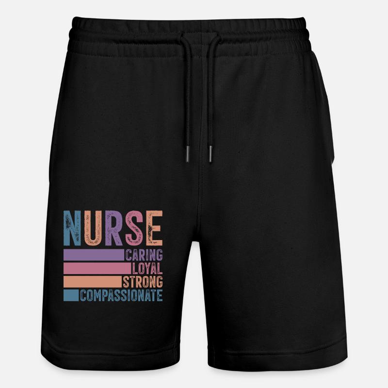 Infirmier - Short de jogging bio TRAINER Stanley/Stella unisexe - noir