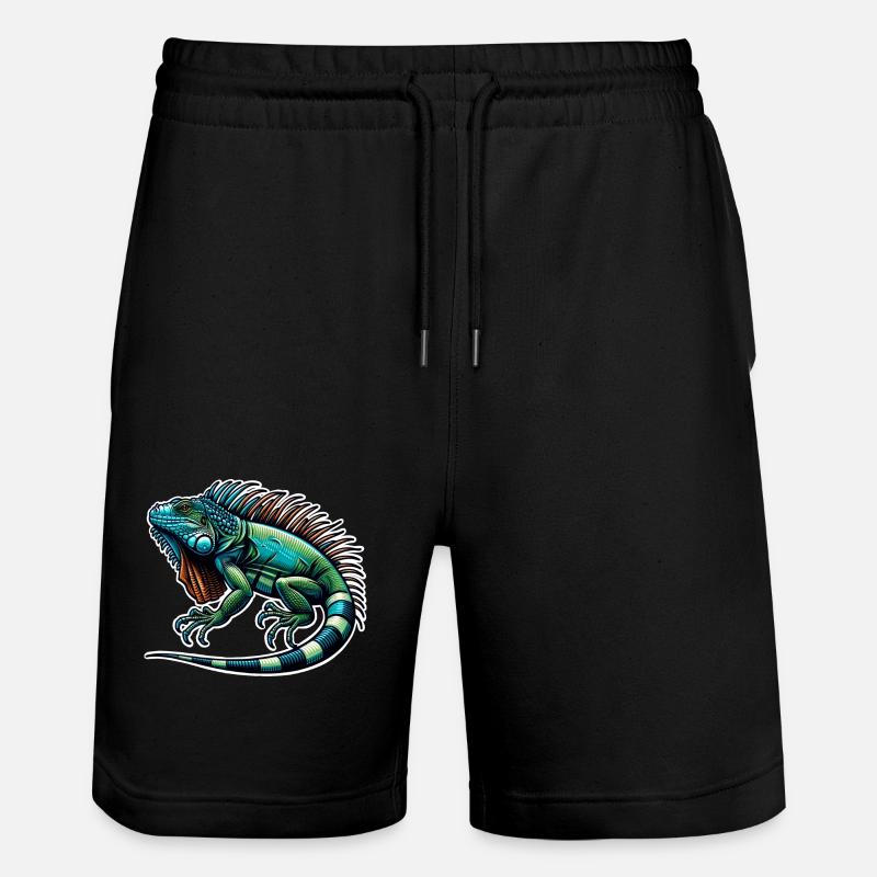 Iguane - Short de jogging bio TRAINER Stanley/Stella unisexe - noir