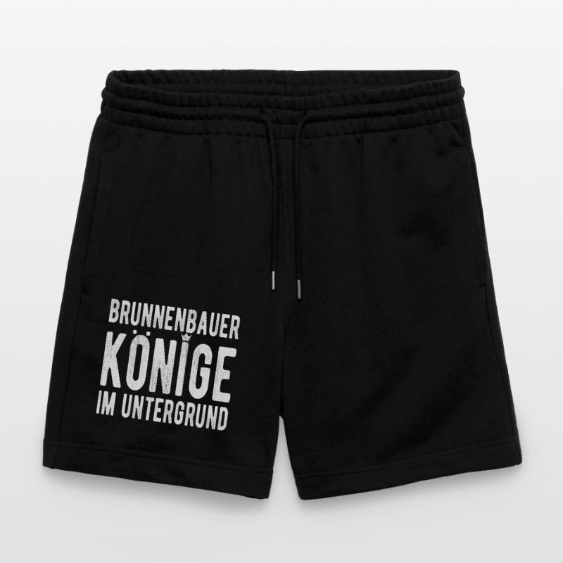 Construction de puits Rois dans le sous-sol Constructeurs de puits Short de jogging bio TRAINER Stanley/Stella unisexe