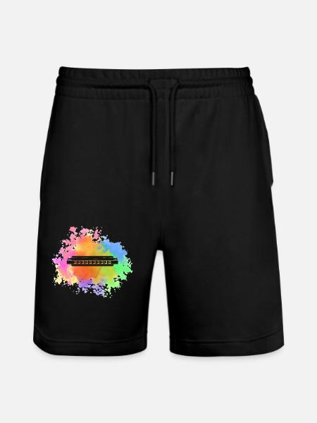 Harmonica Harmonica - Stanley/Stella Trainer Unisex Organic Jogging Shorts - black
