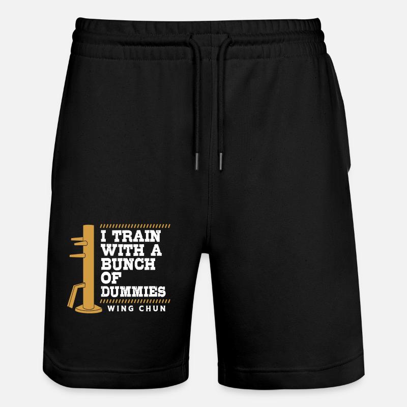 Wing Chun - Short de jogging bio TRAINER Stanley/Stella unisexe - noir