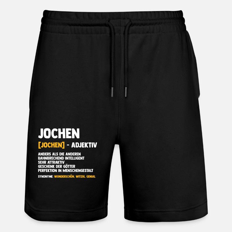 Jochen - Short de jogging bio TRAINER Stanley/Stella unisexe - noir