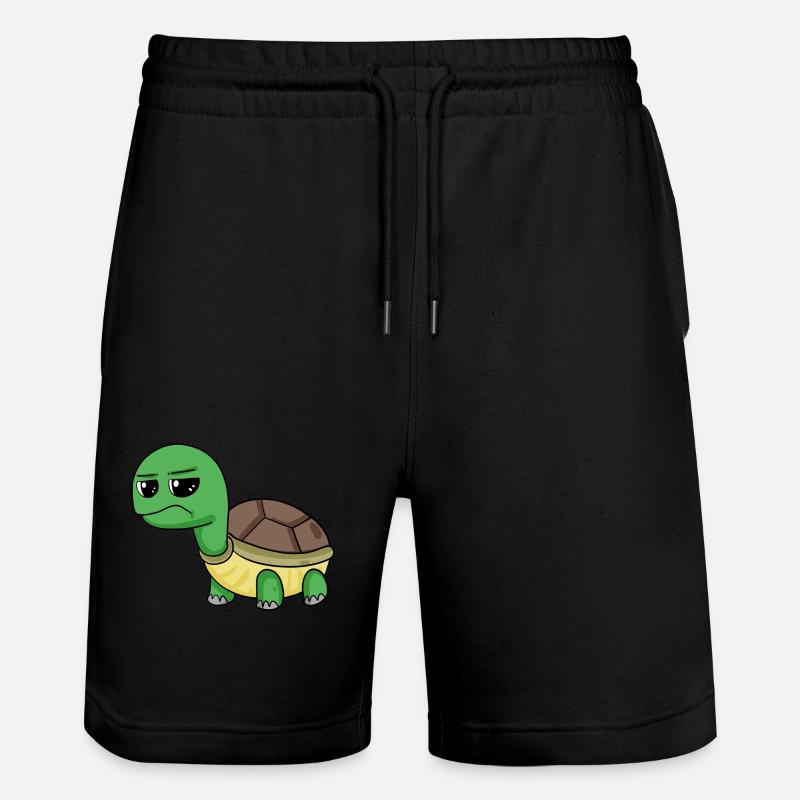 Tortue - Short de jogging bio TRAINER Stanley/Stella unisexe - noir