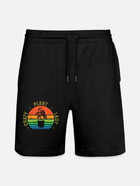 Botanist - Stanley/Stella Trainer Unisex Organic Jogging Shorts - black