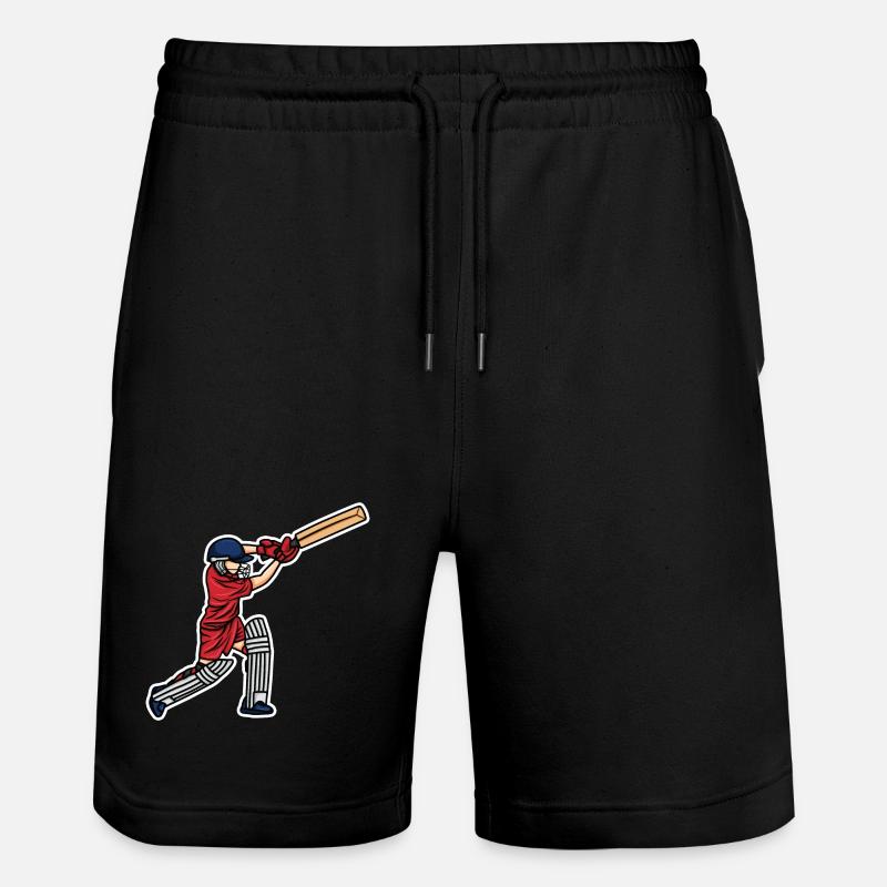 Enfant de cricket - Short de jogging bio TRAINER Stanley/Stella unisexe - noir