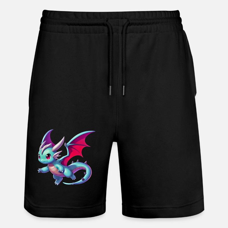 Dragon - Short de jogging bio TRAINER Stanley/Stella unisexe - noir