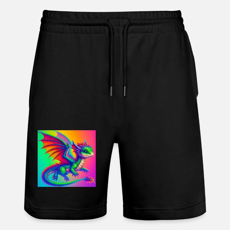dragon - Short de jogging bio TRAINER Stanley/Stella unisexe - noir