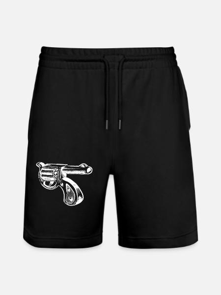 MRNRNW Selfvolver - Stanley/Stella Trainer Unisex Organic Jogging Shorts - black