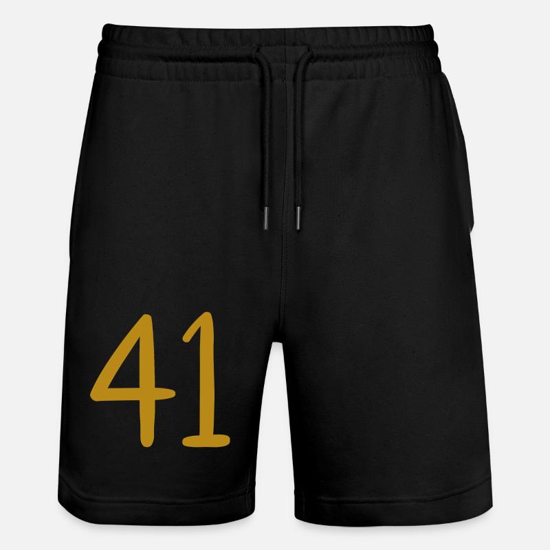 41 - Short de jogging bio TRAINER Stanley/Stella unisexe - noir