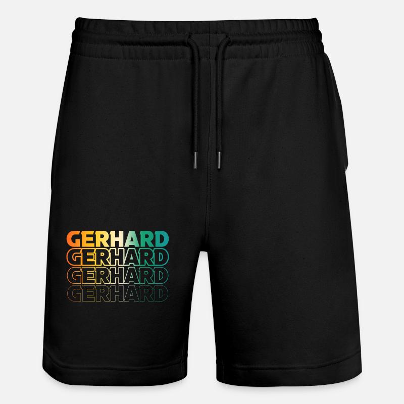 Gerhard - Short de jogging bio TRAINER Stanley/Stella unisexe - noir
