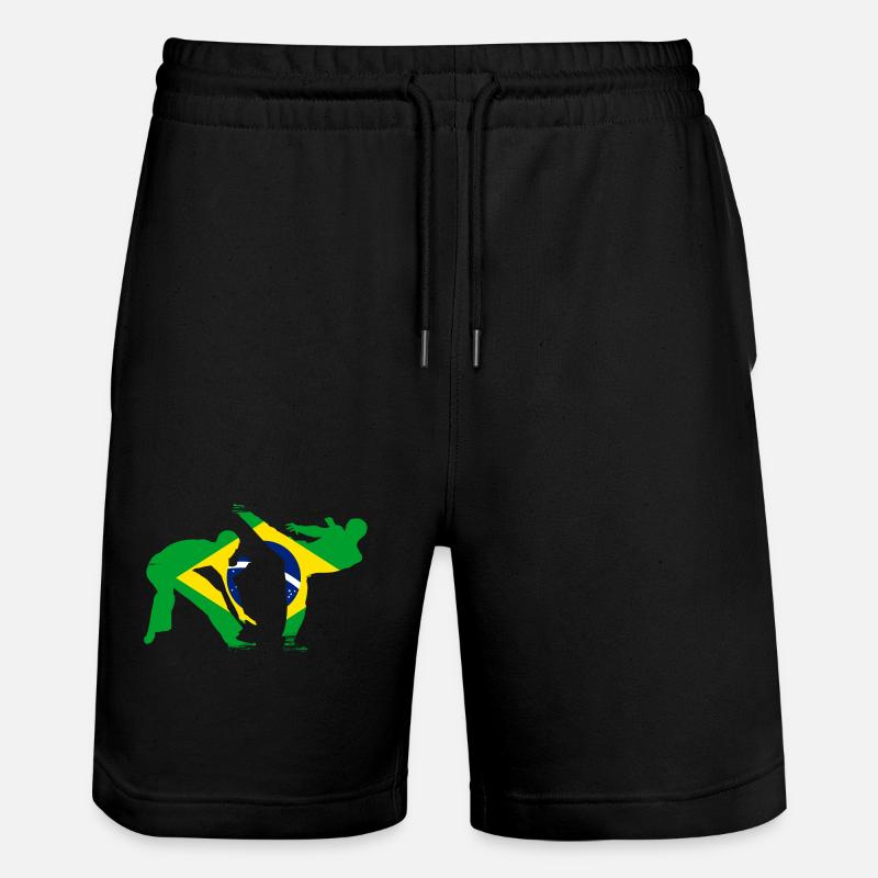 Capoeira - Short de jogging bio TRAINER Stanley/Stella unisexe - noir