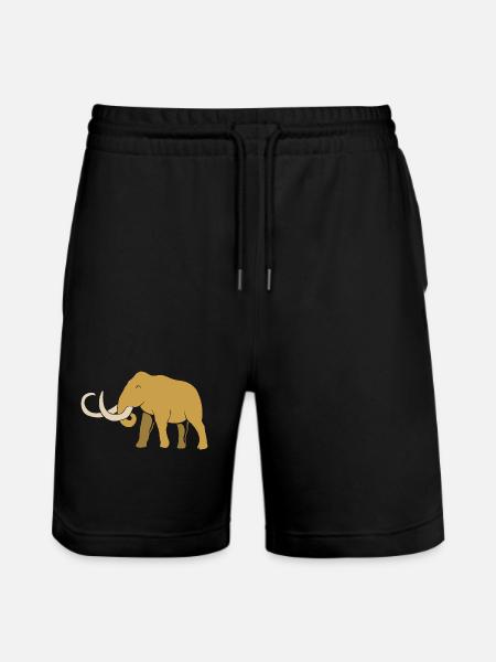 Mammoth - Stanley/Stella Trainer Unisex Organic Jogging Shorts - black