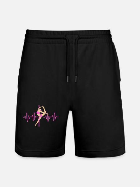Pole Dance - Short de jogging bio TRAINER Stanley/Stella unisexe - noir