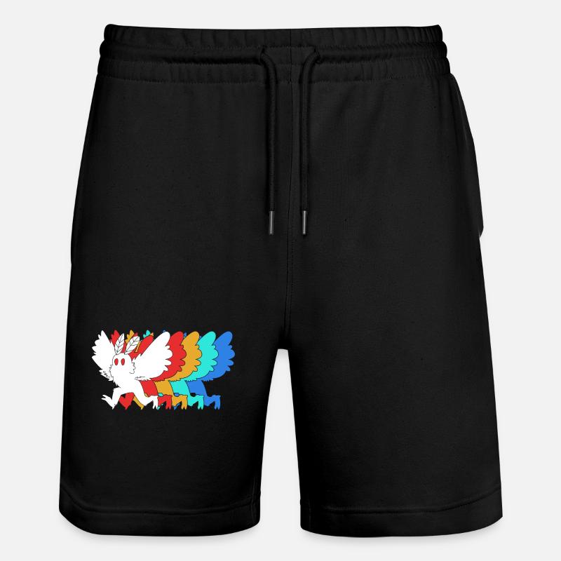 Mottenmann - Stanley/Stella Unisex Bio Joggingshorts Trainer  - Schwarz
