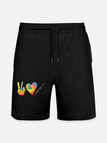 Flute player - Stanley/Stella Trainer Unisex Organic Jogging Shorts - black