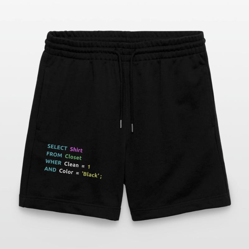 Nerd Computer Computer Work Coder Gift Idea Stanley/Stella Trainer Unisex Organic Jogging Shorts