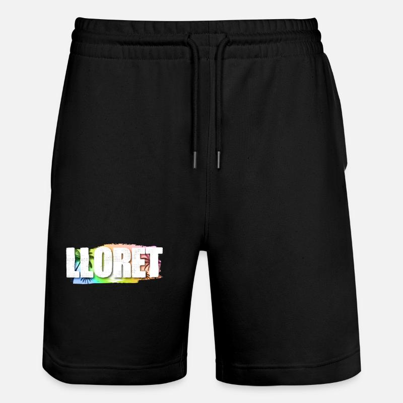 Lloret De Mar - Stanley/Stella Unisex Bio Joggingshorts Trainer  - Schwarz