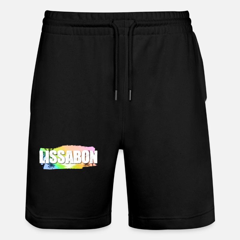 Lisbonne - Short de jogging bio TRAINER Stanley/Stella unisexe - noir