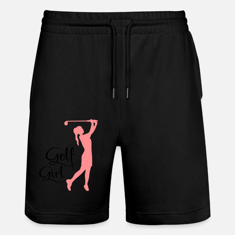 golf - Short de jogging bio TRAINER Stanley/Stella unisexe - noir