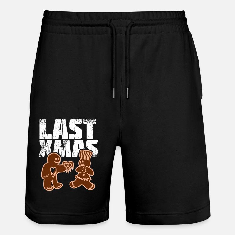 Last Christmas - Short de jogging bio TRAINER Stanley/Stella unisexe - noir